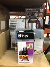 QUANTITY OF KITCHEN & APPLIANCES ITEMS TO INCLUDE NINJA PROFESSIONAL CHOPPER [NJ1002UKBK] STACKABLE, 200W, BLACK: LOCATION - B