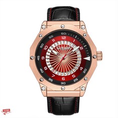 GAMAGES OF LONDON LIMITED EDITION HAND ASSEMBLED COMPASS AUTOMATIC ROSE WATCH SKU:GA1692 RRP £705: LOCATION - TOP 50 RACK