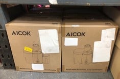 6 X AICOK SLOW JUICERS: LOCATION - B