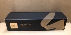 GHD CURVE SOFT CURL TONG - 32MM LARGE BARREL, CREATES BIG CURLS AND SOFT WAVES, ULTRAZONE TECHNOLOGY WITH OPTIMUM STYLING TEMP 185ºC, PROTECTIVE COOL TIP, AUTO SLEEP MODE.: LOCATION - B