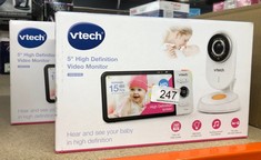 QUANTITY OF BABY & TODDLER ITEMS TO INCLUDE VTECH VM818HD BABY MONITOR WITH CAMERA,HD NO-GLARE NIGHT VISION,VIDEO BABY MONITOR WITH 5'' 720P HD DISPLAY,NIGHT LIGHT,110°WIDE-ANGLE VIEW,TRUE-COLOUR DAY