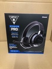 TURTLE BEACH STEALTH PRO GAMING HEADSET: LOCATION - B