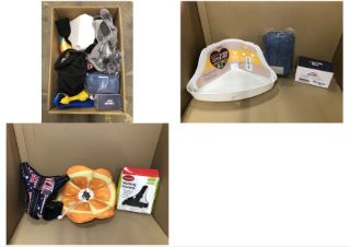 QUANTITY OF PET PRODUCTS ITEMS TO INCLUDE PET PROTECTION CONE COVER: LOCATION - B