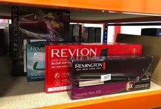 QUANTITY OF HEALTH & BEAUTY ITEMS TO INCLUDE REMINGTON S1510 CERAMIC SLIM HAIR STRAIGHTENER - 220 DEGREE: LOCATION - B