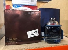 QUANTITY OF ITEMS TO INCLUDE CALVIN KLEIN EUPHORIA FOR MEN EDT SPRAY 3.4 OZ::: LOCATION - C