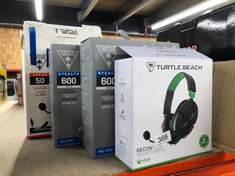 QUANTITY OF TECH & GAMING ITEMS TO INCLUDE TURTLE BEACH STEALTH 600 GEN 2 WHITE MULTIPLATFORM WIRELESS 15+ HOUR BATTERY GAMING HEADSET FOR PS5, PS4 AND PC:: LOCATION - C