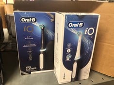 QUANTITY OF HEALTH & BEAUTY ITEMS TO INCLUDE ORAL-B IO3 ELECTRIC TOOTHBRUSHES ADULTS, MOTHERS DAY GIFTS FOR HER / HIM, BLACK: LOCATION - C