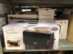 QUANTITY OF KITCHEN & APPLIANCES ITEMS TO INCLUDE QUEST 4 SLICE TOASTER BLACK - EXTRA WIDE LONG SLOTS FOR CRUMPETS AND BAGELS - 6 SETTINGS - REHEAT AND DEFROST: LOCATION - D