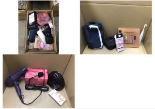 QUANTITY OF HEALTH & BEAUTY ITEMS TO INCLUDE WAHL HAIR DRYER: LOCATION - D