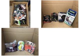 QUANTITY OF PET PRODUCTS ITEMS TO INCLUDE RENTOKIL FC100 CLEAN KILL MOUSE TRAPS, BLACK: LOCATION - D