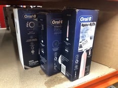 QUANTITY OF HEALTH & BEAUTY ITEMS TO INCLUDE ORAL-B PRO 1 ELECTRIC TOOTHBRUSH FOR ADULTS WITH 3D CLEANING, PINK: LOCATION - D