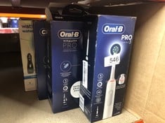 QUANTITY OF HEALTH & BEAUTY ITEMS TO INCLUDE ORAL-B PRO 3 ELECTRIC TOOTHBRUSH FOR ADULTS, WHITE: LOCATION - D