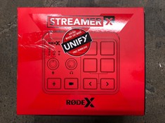 RODE X STREAMER X PRO AUDIO INTERFACE & VIDEO CAPTURE CARD FOR STREAMING: LOCATION - D