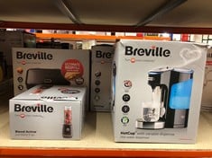 QUANTITY OF KITCHEN & APPLIANCES ITEMS TO INCLUDE BREVILLE HOT CUP HOT WATER DISPENSER | 2.0L WITH 3KW FAST BOIL & VARIABLE DISPENSE | ENERGY-EFFICIENT USE | GLOSS BLACK [VKJ318]: LOCATION - D