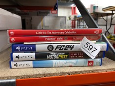 QUANTITY OF VIDEO GAMES TO INCLUDE FC24 FOR PS5: LOCATION - D