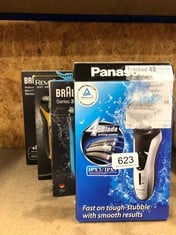 QUANTITY OF HEALTH & BEAUTY ITEMS TO INCLUDE PANASONIC RECHARGEABLE SHAVER: LOCATION - E