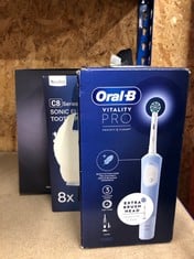 QUANTITY OF HEALTH & BEAUTY ITEMS TO INCLUDE ORAL-B VITALITY PRO ELECTRIC TOOTHBRUSHES ADULTS, BLUE: LOCATION - E