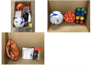 QUANTITY OF SPORT ITEMS TO INCLUDE WILSON NBA DRV PRO BASKETBALL: LOCATION - F