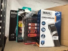 QUANTITY OF HEALTH & BEAUTY ITEMS TO INCLUDE WAHL CORD/CORDLESS HAIR CLIPPER, GIFTS FOR HIM, RECHARGEABLE CORDLESS CLIPPERS, CLIPPER KIT FOR MEN, RINSEABLE BLADES, HOME HAIR CUTTING, CLIPPERS WITH GU