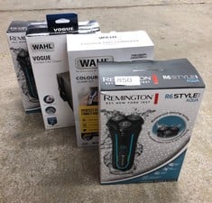 QUANTITY OF HEALTH & BEAUTY ITEMS TO INCLUDE WAHL COLOUR PRO CORDLESS COMBI KIT, HAIR CLIPPERS FOR MEN, HEAD SHAVER, MEN'S HAIR CLIPPERS WITH BEARD TRIMMER, CLIPPER AND TRIMMER, EASY TO USE, GROOMING