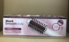 SHARK SMOOTHSTYLE HEATED BRUSH AND COMB, WET & DRY MODES, SMOOTHING HOT AIR BRUSH WITH 3 TEMPERATURES, SOFT & VOLUMINOUS FINISH FOR ALL HAIR TYPES, SILK HT202UK.: LOCATION - A