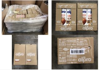 PALLET OF ALPRO NO SUGAR ALMOND MILK BESR BEFORE DATE 03/10/2024: LOCATION - BACK FLOOR(COLLECTION OR OPTIONAL DELIVERY AVAILABLE)