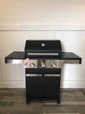 JOHN LEWIS GRILLSTREAM 3 BURNER HYBRID RRP £300:: LOCATION - FRONT FLOOR(COLLECTION OR OPTIONAL DELIVERY AVAILABLE)