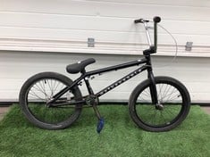 WETHEPEOPLE SINGLE SPEED BLACK BMX:: LOCATION - LEFT RACK(COLLECTION OR OPTIONAL DELIVERY AVAILABLE)