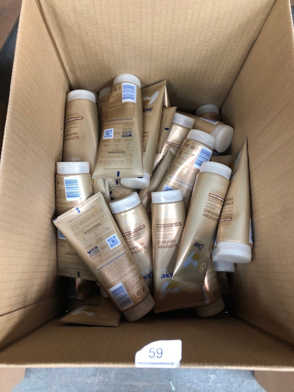 40X DOVE BODY LOVE SUMMER REVIVED GRADUAL TANNING LOTION - COLLECTION ONLY - LOCATION BACK WALL