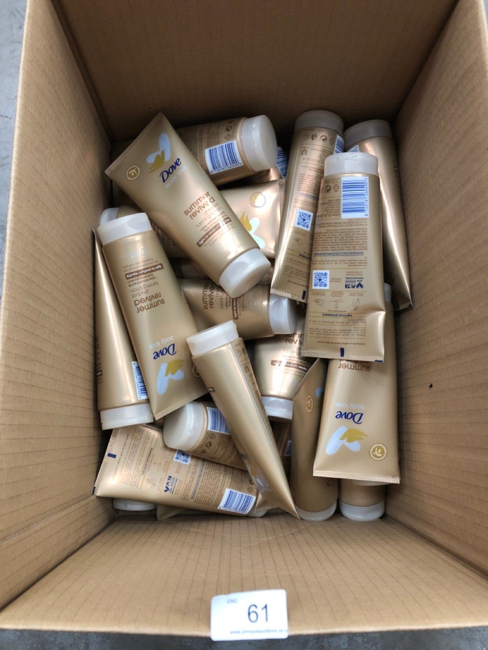 40X DOVE BODY LOVE SUMMER REVIVED GRADUAL TANNING LOTION - COLLECTION ONLY - LOCATION RIGHT RACK