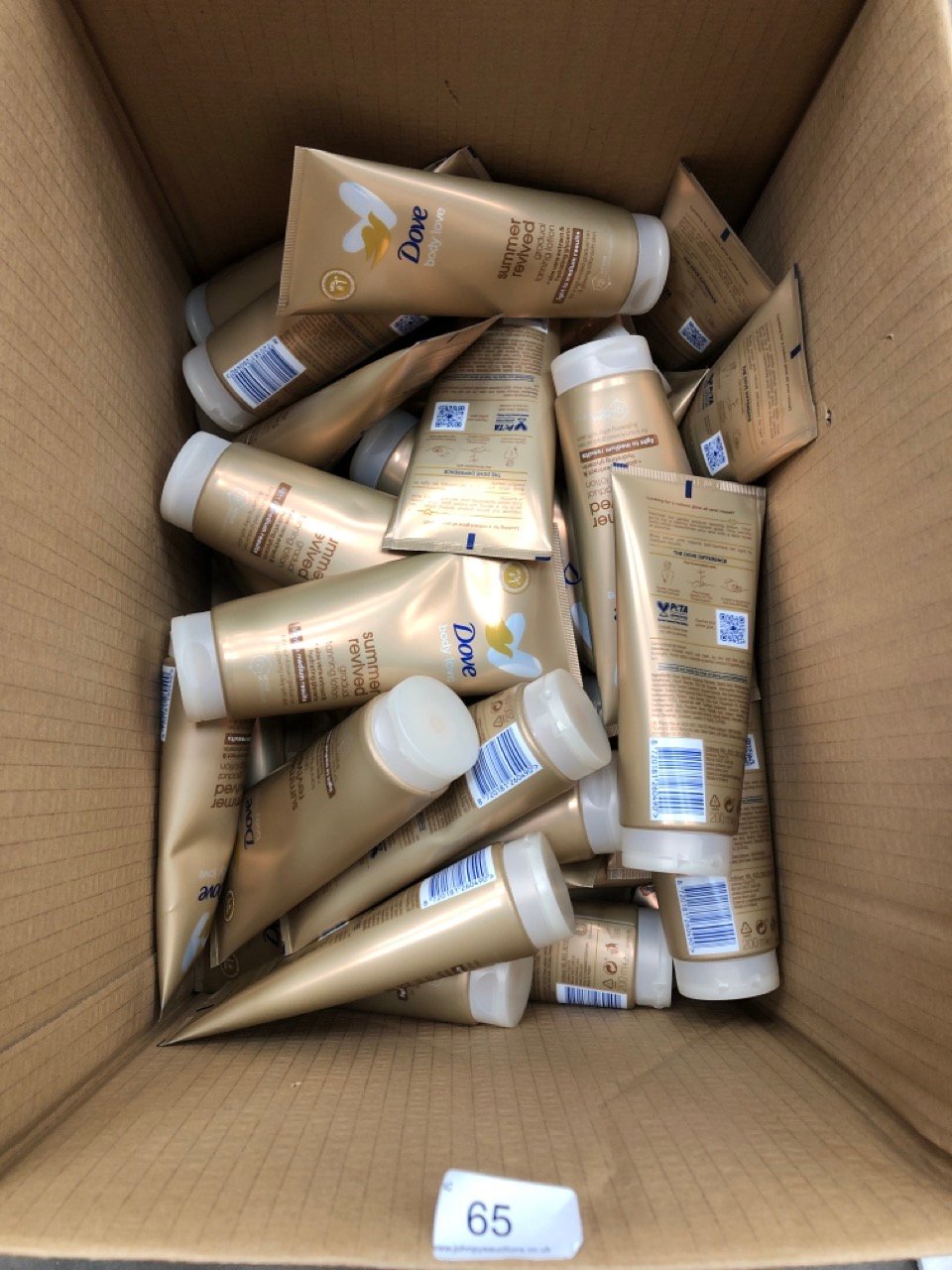 40X DOVE BODY LOVE SUMMER REVIVED GRADUAL TANNING LOTION - COLLECTION ONLY - LOCATION RIGHT RACK