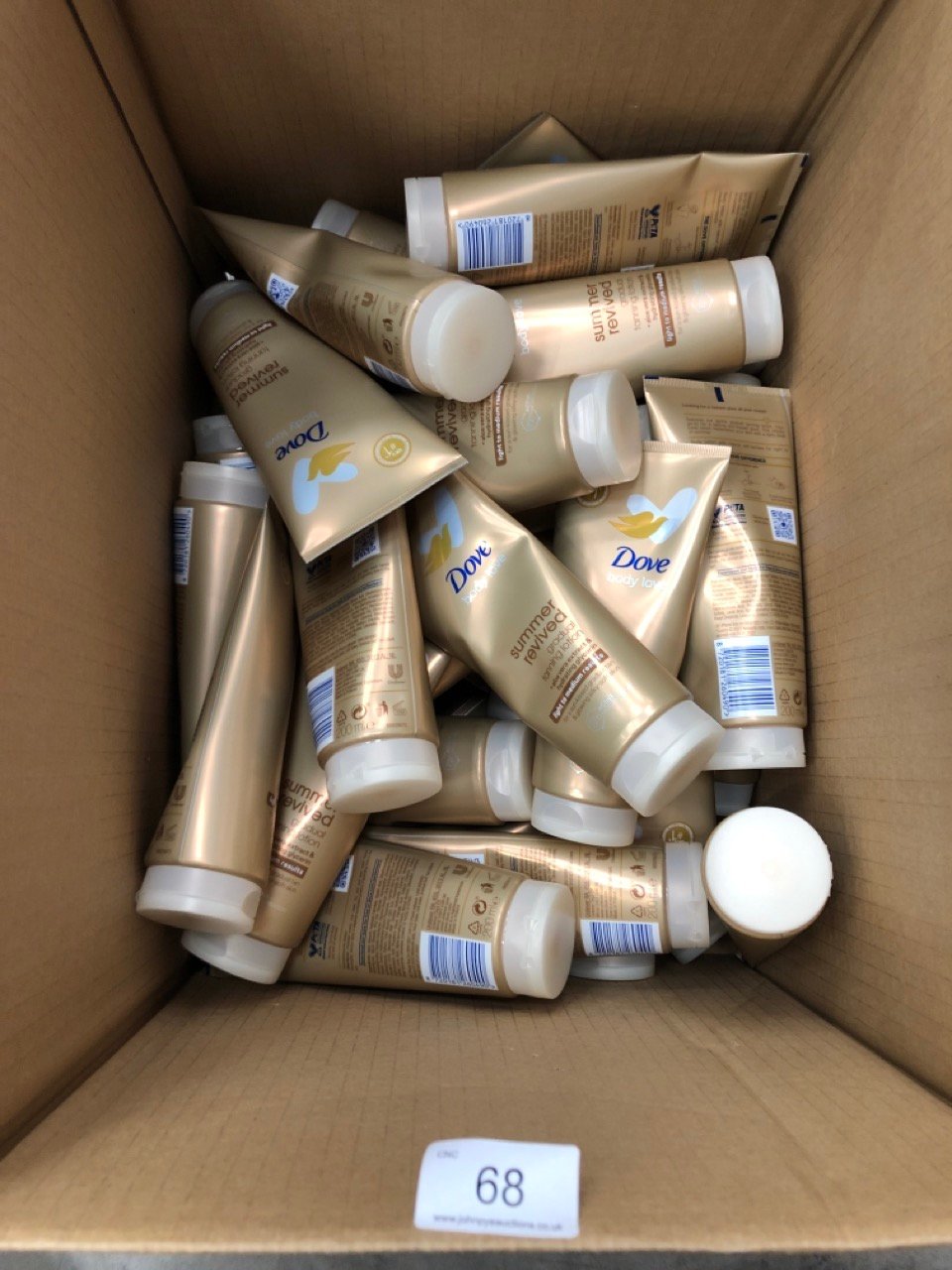 40X DOVE BODY LOVE SUMMER REVIVED GRADUAL TANNING LOTION - COLLECTION ONLY - LOCATION RIGHT RACK