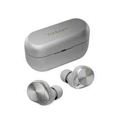 TECHNICS EAH-AZ80E-S WIRELESS EARBUDS WITH NOISE CANCELLING, MULTIPOINT BLUETOOTH, COMFORTABLE IN-EAR HEADSET, SILVER. RRP £260: LOCATION - A RACK