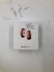 SAMSUNG BUDS LIVE EARBUDS AND CHARGING ACCESSORIES.: LOCATION - G