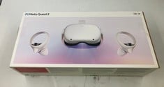 META QUEST 2 128GB VR HEADSET (RRP - £349): MODEL NO KW49CM: LOCATION - F