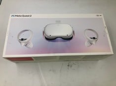 META QUEST 2 128GB VR HEADSET (RRP - £349): MODEL NO KW49CM: LOCATION - F