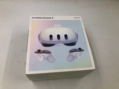 META QUEST 3 128GB VR HEADSET (RRP - £479): MODEL NO S3A: LOCATION - F