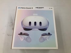 META QUEST 3 128GB VR HEADSET (RRP - £479): MODEL NO S3A: LOCATION - F