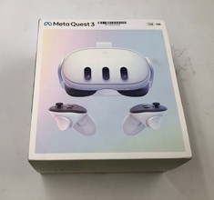 META QUEST 3 128GB VR HEADSET (RRP - £479): MODEL NO S3A: LOCATION - J