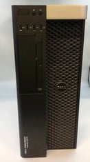 DELL PRECISION TOWER 5810 NO STORAGE PC INTEL XEON I5-1360V3, 8GB RAM,: LOCATION - E