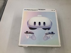 META QUEST 3 128 GB VR HEADSET (RRP - £479): MODEL NO S3A: LOCATION - J