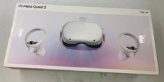 META 128GB QUEST 2 VR HEADSET: MODEL NO KW49CM: LOCATION - D