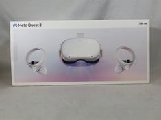 META 128GB QUEST 2 VR HEADSET: MODEL NO KW49CM: LOCATION - D