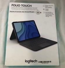 LOGITECH FOLIO TOUCH  IPAD PRO 11-INCH )1ST, 2ND 3RF, 4TH GEN) KEYBOARD CASE.: LOCATION - D