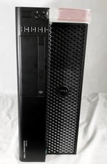 DELL PRECISION T3610 NO STORAGE PC: MODEL NO D01T. INTEL XERO E5-1620V2, 4GB RAM,: LOCATION - C