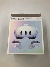 META QUEST 3 128GB VR HEADSET (RRP - £479): MODEL NO S3A: LOCATION - J