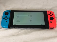 NINTENDO SWITCH CONSOLE: MODEL NO HAC-001: LOCATION - A