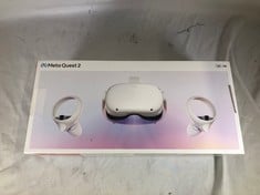 META QUEST 2 128 GB ALL IN ONE VR HEADSET: MODEL NO KW49CM: LOCATION - L