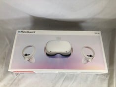 META QUEST 2 128 GB ALL IN ONE VR HEADSET: MODEL NO KW49CM: LOCATION - L