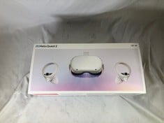 META QUEST 2 128 GB ALL IN ONE VR HEADSET: MODEL NO KW49CM: LOCATION - L